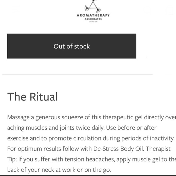 Aromatherapy De-Stress Muscle Gel - Picture 4 of 9